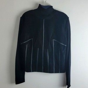 Lucidity washable suede turtleneck sweater XL NWT